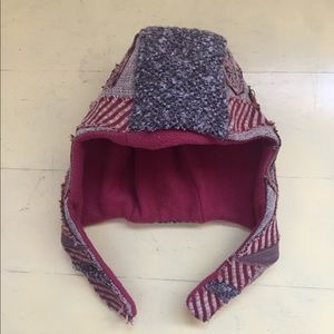 Winter fleece hat ear flaps (festivals/costumes)